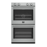 FORNO Vomero 30" 10 cu. ft. Built-In Double Electric Wall Oven in Stainless Steel, FBOEL1324-30