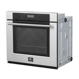 FORNO Villarosa 30" Built-In Single Wall Oven In Stainless Steel with Self-Clean, FBOEL1358-30