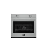 FORNO Vomero 30" 5 cu. ft. Built-In Single Electric Wall Oven in Stainless Steel, FBOEL1370-30