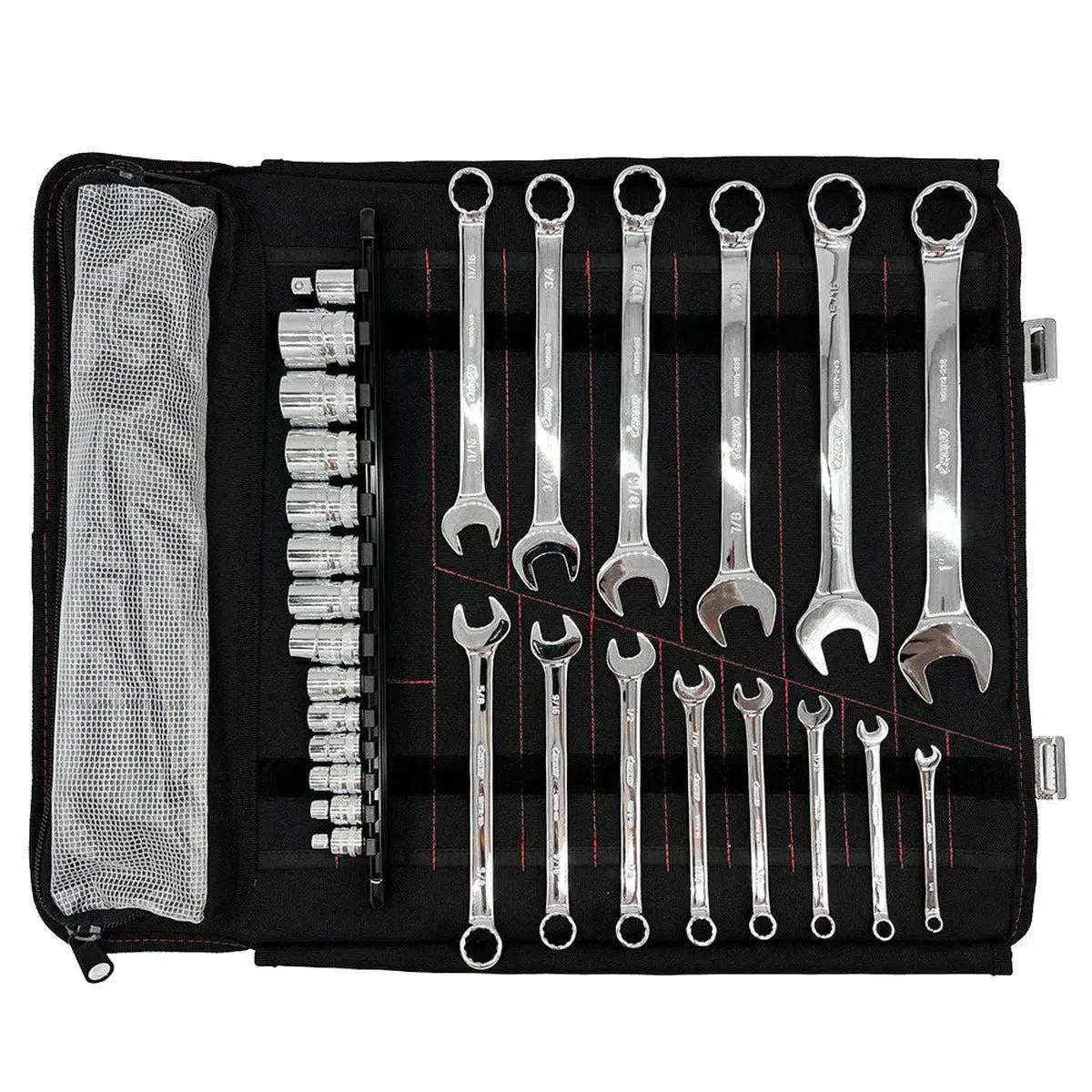 Boxo Off-Road Bag Combo | 108-Piece Off-Road Tool Bag and SAE Tool Roll