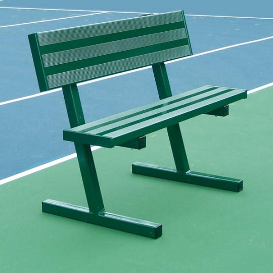 JayPro Court Side Tennis Bench - 5'L