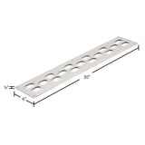 Trailer Tread w/ Oval Punch Plate Traction