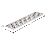 Trailer Tread w/ Oval Punch Plate Traction