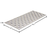 Trailer Tread w/ Oval Punch Plate Traction