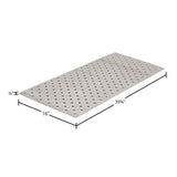Trailer Tread w/Circle Punch Plate Traction