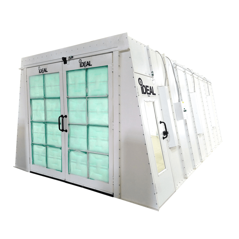 Ideal Cross Flow Paint Booth PSB-AFCF23B-AK