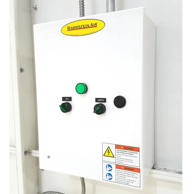 Side Downdraft Paint Booth PSB-SDD26B-AK