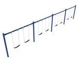 Sportsplay Single Post Swing Set