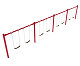 Sportsplay Single Post Swing Set