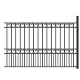 Aleko Steel Fence - PARIS Style - 8 x 5 Ft