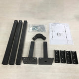 Aleko Universal Keypad Gooseneck Mounting Post - Black