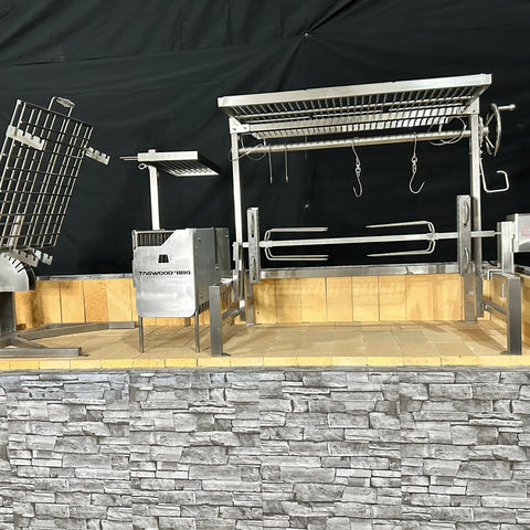 Basement Clamp Grill Tagwood BBQ94SS Ideal for Camping