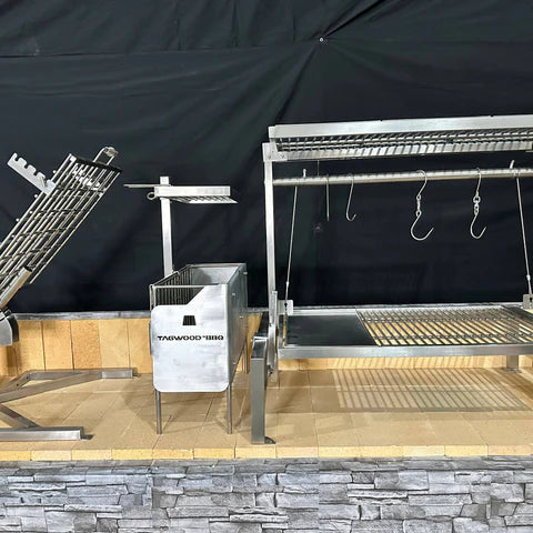 Basement Clamp Grill Tagwood BBQ94SS Ideal for Camping