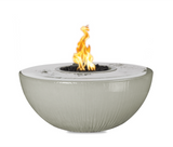 The Outdoor Plus Sedona 360° Concrete Fire & Water Bowl plus Free Cover to check