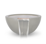 The Outdoor Plus Luna Concrete Water Bowl plus Free Cover