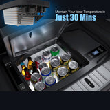 Portable freezer specially designed for Tesla Model 3