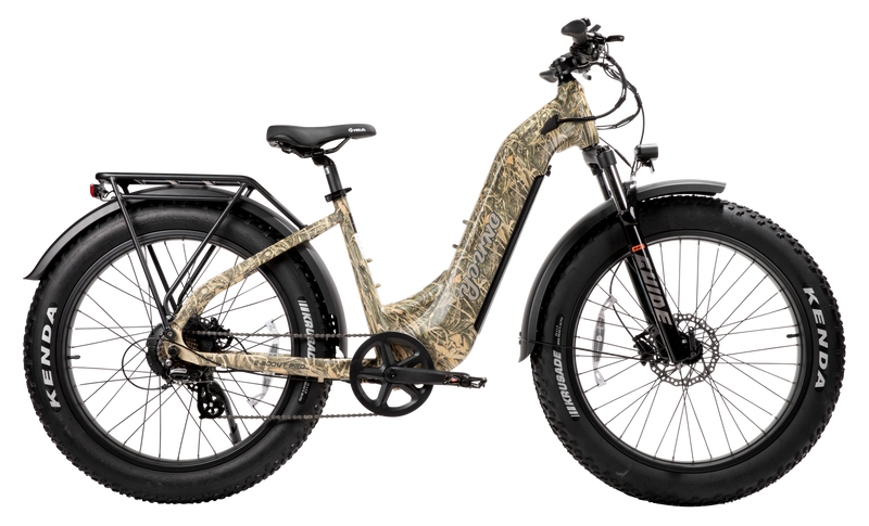 Young Electric E-Scout Pro Step-Through Commuter Ebike | Up to 80 Miles, 28 MPH | 960Wh LG Battery, 26’’ All-terrain eBike