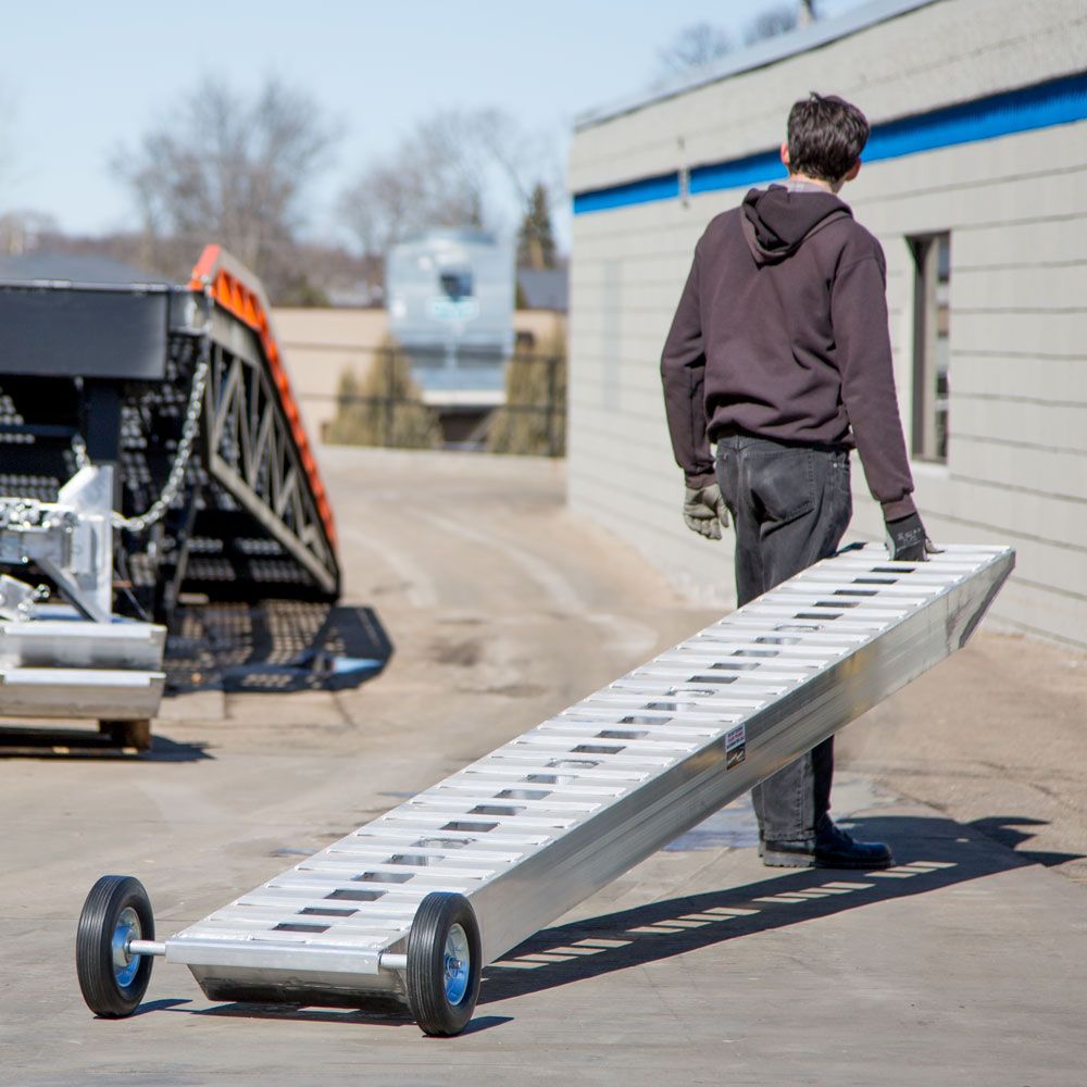 Heavy-Duty Loading Ramp Dolly - 220 lb. Cap