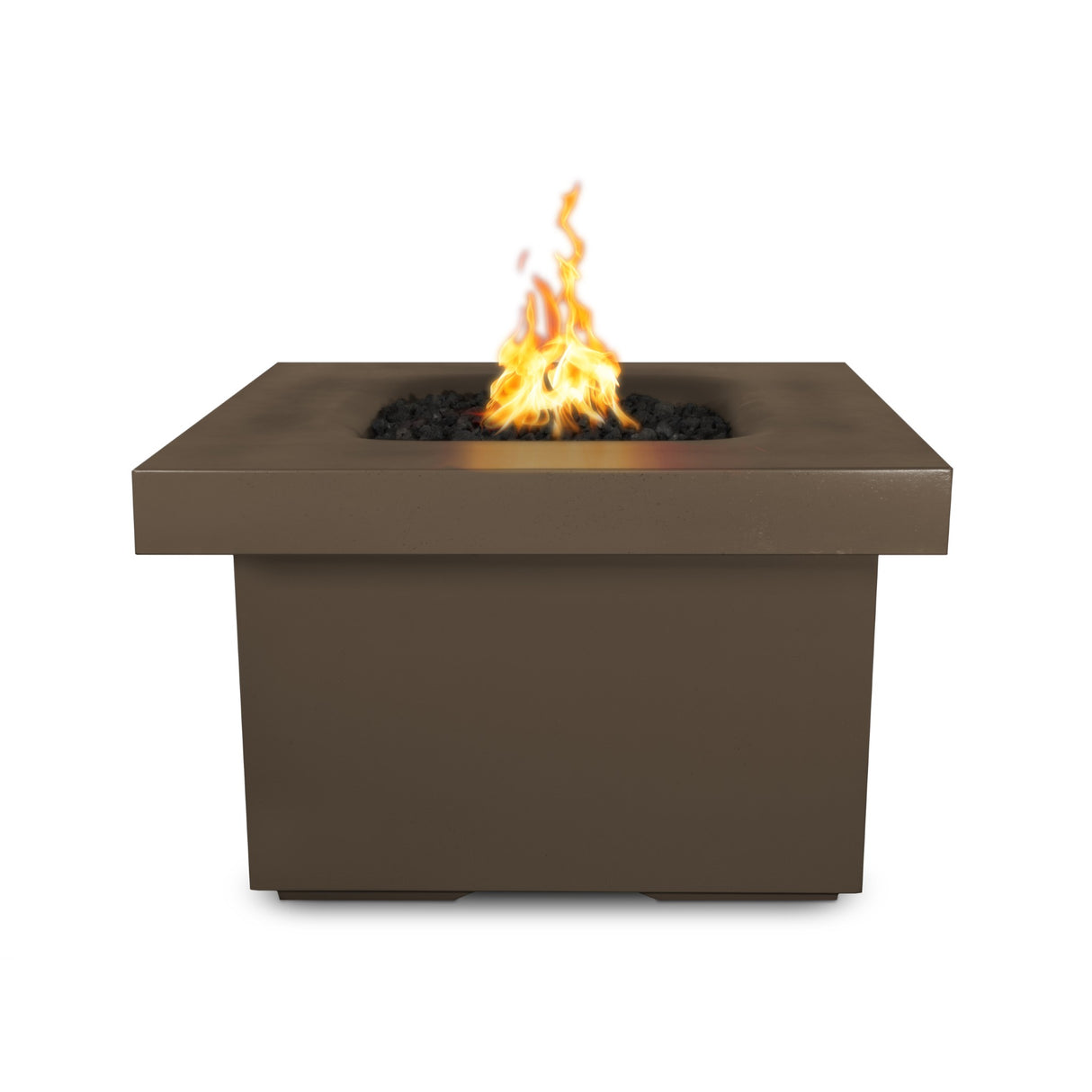 The Outdoor Plus Ramona Square Concrete Fire Table plus Free Cover