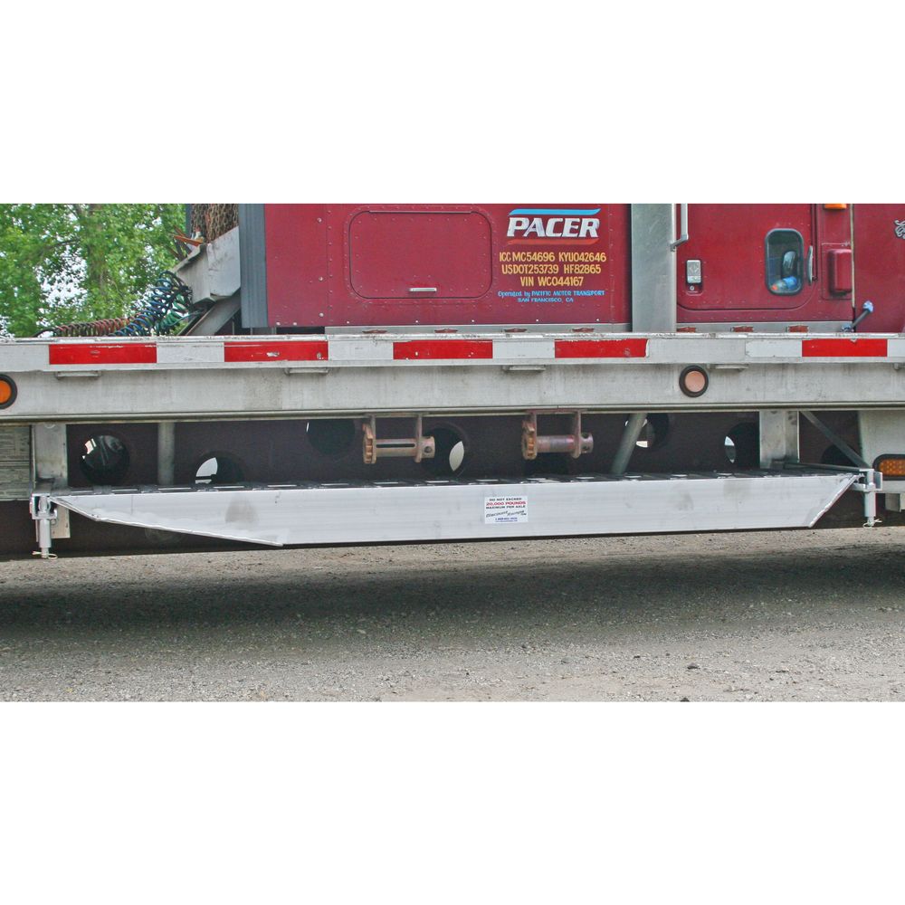 Bolt-On Semi-Trailer Loading Ramp Storage Brackets