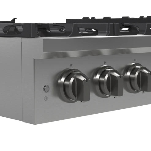FORNO Spezia 36" Gas Rangetop with 6 Sealed Burners in Stainless Steel, FCTGS5751-36