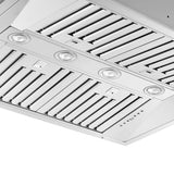 FORNO Altilia 36'' 1,200 CFM Insert Range Hood, FRHRE5337-36