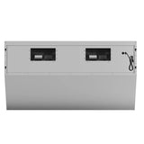 FORNO Savona 48" 1,200 CFM Wall Mount Range Hood and Back Splash, FRHWM5029-48HB
