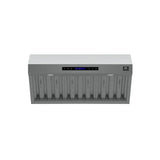 FORNO Palazzo 36'' 500 CFM Wall Mount Range Hood in Stainless Steel, FRHWM5030-36
