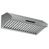 FORNO Palazzo 48'' 1,000 CFM Wall Mount Range Hood in Stainless Steel, FRHWM5030-48