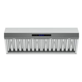 FORNO Palazzo 48'' 1,000 CFM Wall Mount Range Hood in Stainless Steel, FRHWM5030-48