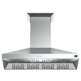 FORNO Orvieto 60" 1,200 CFM Wall Mount Range Hood in Stainless Steel, FRHWM5094-60