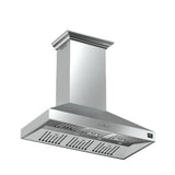 FORNO Orvieto 48" 1,200 CFM Wall Mount Range Hood in Stainless Steel, FRHWM5094-48