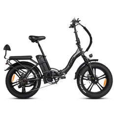 Rattan LF-750 Pro Step-Thru Fat Tire, 750W 48V, Folding Electric Bike