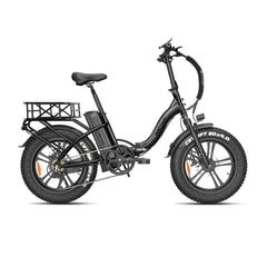 Rattan LF-750 Pro Step-Thru Fat Tire, 750W 48V, Folding Electric Bike