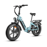 Rattan Pinus 750W 48V Step Through Fat Tire Electric Bike