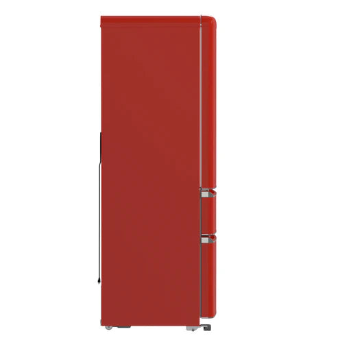 FORNO Espresso Luigi 33" 18 cu. ft. French Door Refrigerator in Red, FFFFD1791-33RED
