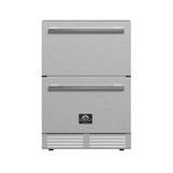 FORNO Cosenza 24" 4.69 cu.ft. Built-In Indoor/Outdoor Drawer Freezer with Ice Maker, FDRBI1838-24S