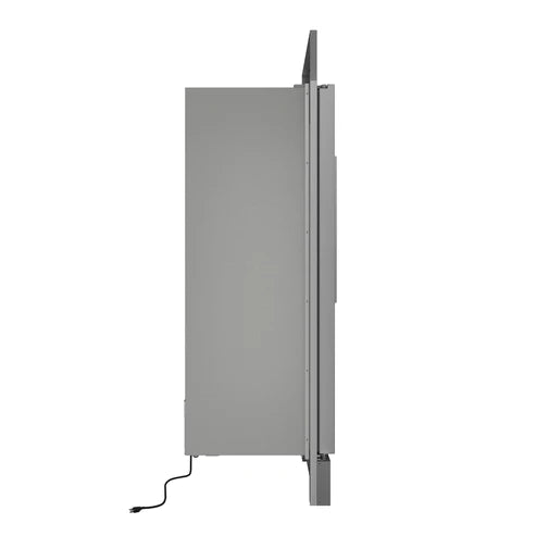 FORNO Maderno 28" 13.6 cu. ft. Left Swing Convertible Refrigerator/ Freezer with Modern Trim Kit, FFFFD1722-32LS