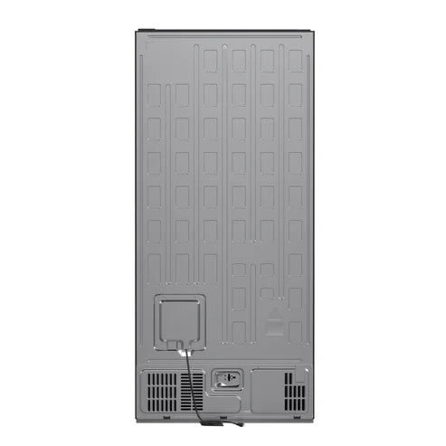 FORNO Espresso Milano 31" 17.2 cu. ft. Right Swing Refrigerator and Bottom Freezer in Black with Antique Brass Handles, FFFFD1785-31BLK