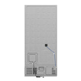 FORNO Espresso Milano 31" 17.2 cu. ft. Left Swing Refrigerator and Bottom Freezer with Ice Maker in White and Silver Handles, FFFFD1786-31WHT
