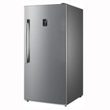 FORNO Rizzuto 28" 32″ 13.8 cu. ft. Right Hand Swing Dual Zone Refrigerator/Freezer in Stainless Steel, FFFFD1933-28RS
