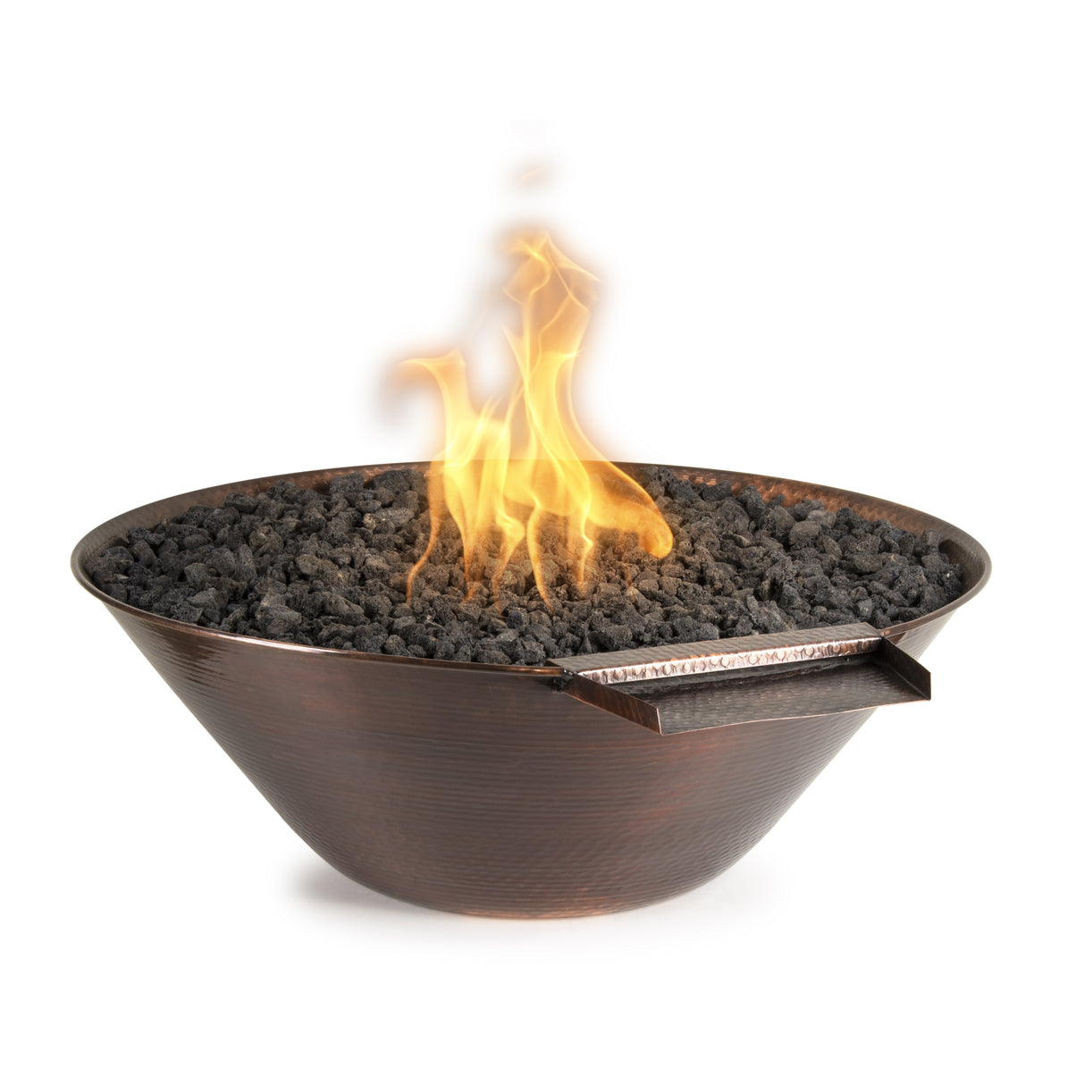 The Outdoor Plus Remi Copper Fire & Water Bowl plus Free Cover