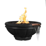 The Outdoor Plus Roma Concrete Fire & Water Bowl plus Free Cover