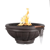 The Outdoor Plus Roma Concrete Fire & Water Bowl plus Free Cover