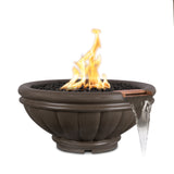 The Outdoor Plus Roma Concrete Fire & Water Bowl plus Free Cover