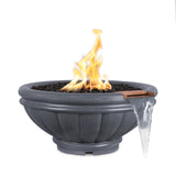 The Outdoor Plus Roma Concrete Fire & Water Bowl plus Free Cover
