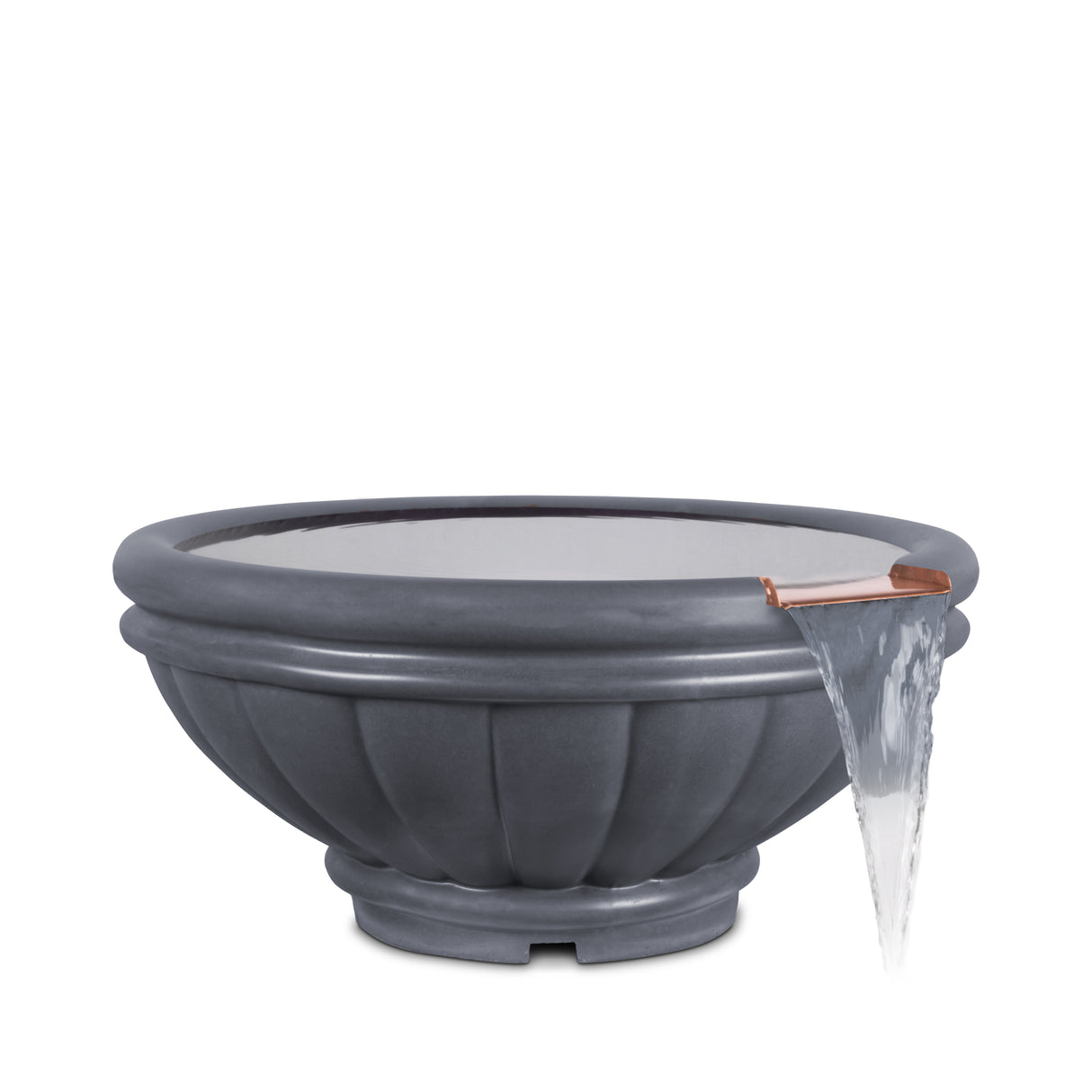The Outdoor Plus Roma Concrete Water Bowl plus Free Cover