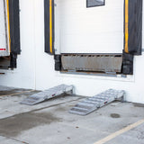 Adjustable Trailer Wheel Risers for Loading Docks