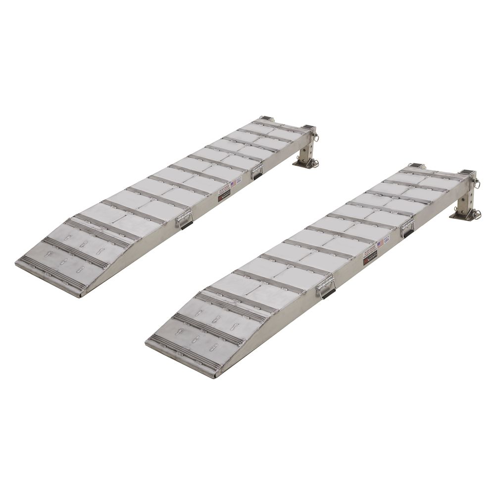 Adjustable Trailer Wheel Risers for Loading Docks