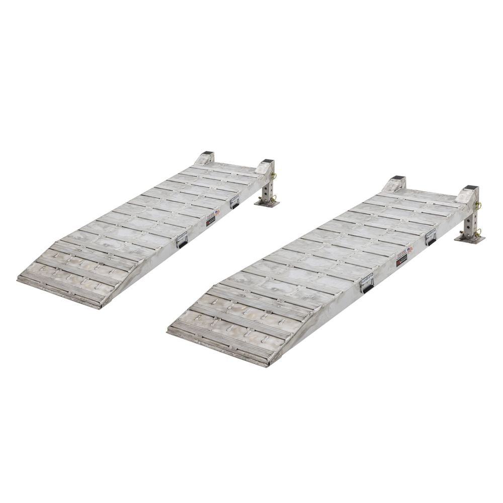 Adjustable Trailer Wheel Risers for Loading Docks